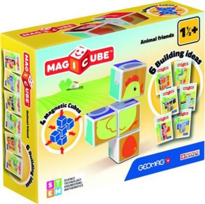 Εικόνα της Geomag MAGICUBE - Συναρμολόγησε τα Ζωάκια
