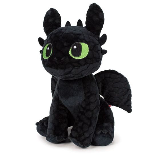 Εικόνα της How To Train Your Dragon Toothless plush toy 30cm