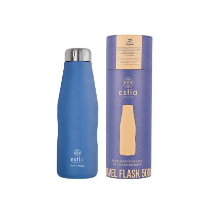 Εικόνα της ΘΕΡΜΟΣ TRAVEL FLASK SAVE THE AEGEAN 500ml DENIM BLUE