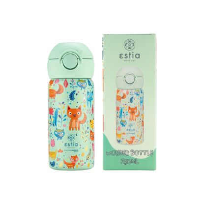 Εικόνα της ΘΕΡΜΟΣ ΠΑΙΔΙΚΟ WONDER BOTTLE SAVE THE AEGEAN 350ml FELINE FOLIAGE