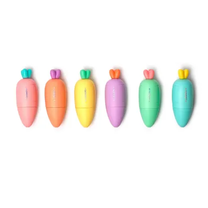 Εικόνα της Set Of 6 Mini Highlighters - Carrate Team