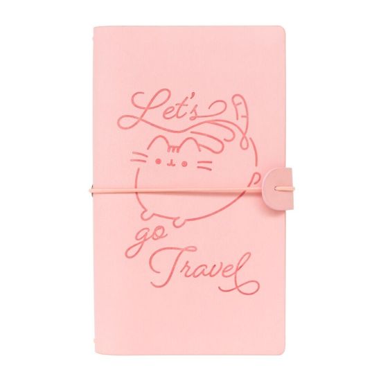 Εικόνα της NOTEBOOK ΜΕ ΔΕΡΜΑΤΙΝΙ PUSHEEN