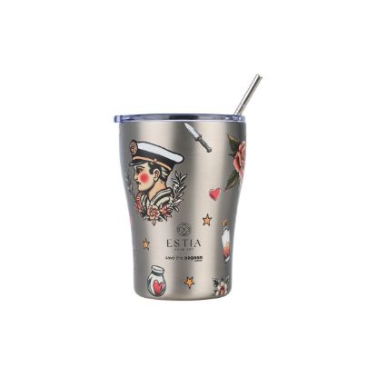 Εικόνα της ΘΕΡΜΟΣ COFFEE MUG SAVE THE AEGEAN 350ml OLD SCHOOL INK