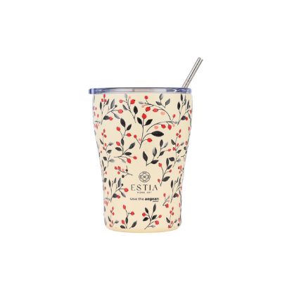 Εικόνα της ΘΕΡΜΟΣ COFFEE MUG SAVE THE AEGEAN 350ml BLOOM BEIGE
