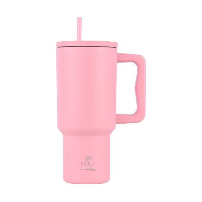 Εικόνα της ΘΕΡΜΟΣ STRAW TUMBLER XL SAVE THE AEGEAN 900ml BLOSSOM ROSE