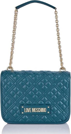 Εικόνα της BORSA QUILTED PU EMERALD Women - OS