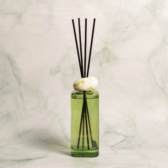 Εικόνα της Αρωματικά χώρου με sticks Bliss Fleur Green 500ml