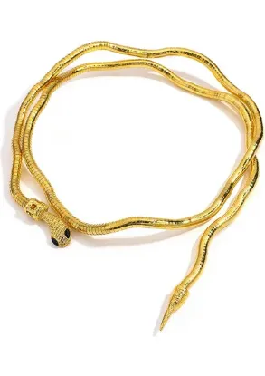 Εικόνα της Κολιέ από κράμα φίδι τυλιχτό για πολλές χρήσεις