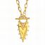 Εικόνα της "Heart" Necklace, 18K Gold Plated Steel