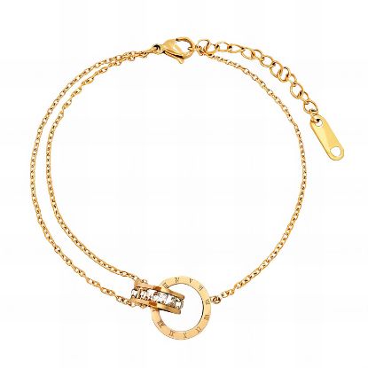 Εικόνα της Anklet, 18K Gold Plated Steel