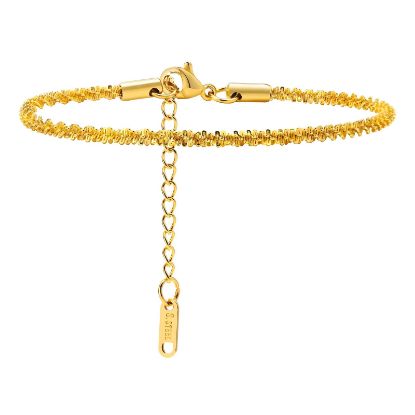 Εικόνα της Bracelet, 18K Gold Plated Steel