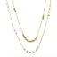 Εικόνα της Necklace, 18K Gold Plated Steel