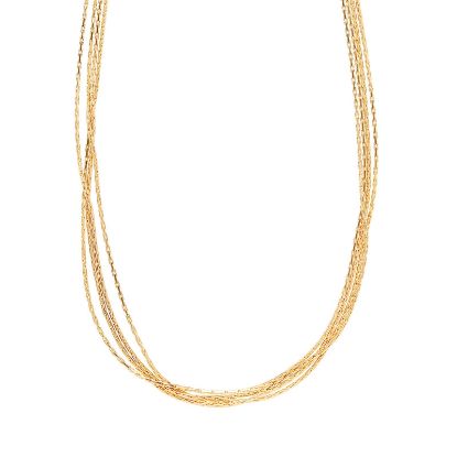 Εικόνα της Necklace, 18K Gold Plated Steel