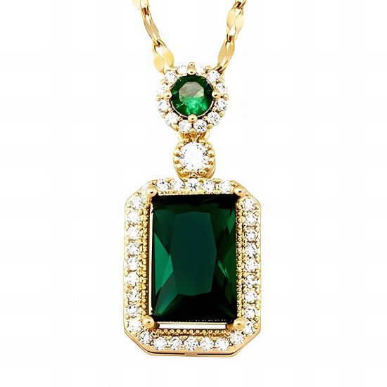 Εικόνα της Necklace, 18K Gold Plated Steel