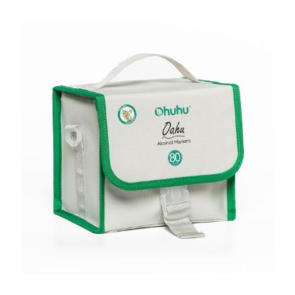 Εικόνα της Ohuhu Oahu Alcohol Art Markers Σετ Μαρκαδόρων 80 χρωμάτων Fine & Chisel