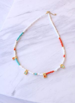 Εικόνα της Multi Square Necklace