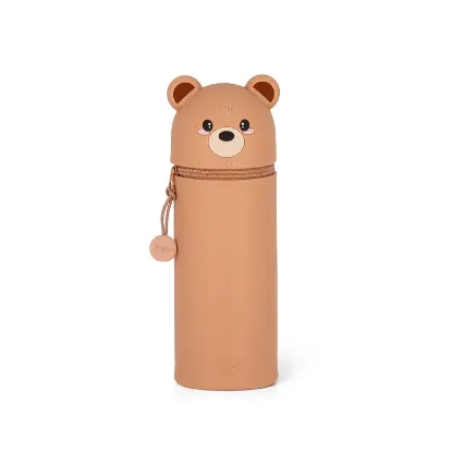 Εικόνα της Legami 2 in 1 Soft Silicone Pencil Case - Kawaii - Teddy Bear