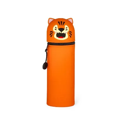 Εικόνα της Legami 2 in 1 Soft Silicone Pencil Case - Kawaii - Tiger.