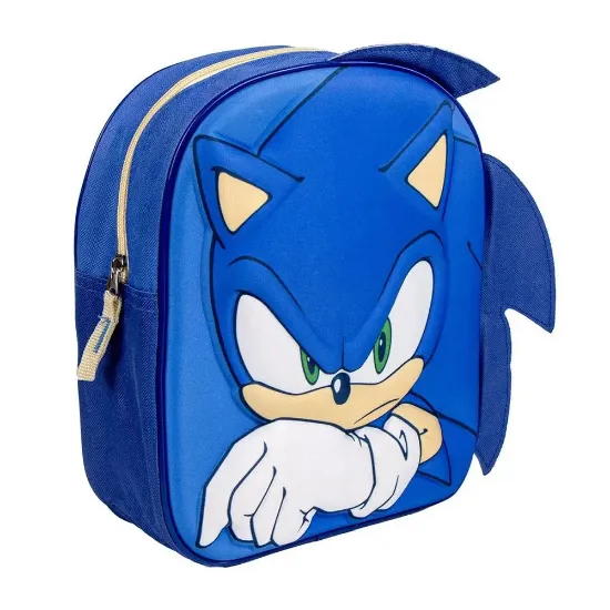 Εικόνα της Παιδική Τσάντα Πλάτης 3D 27εκ SONIC