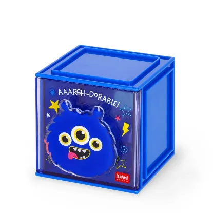 Εικόνα της Stackable Desk Storage Box - Cutie Cube - Monster