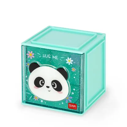 Εικόνα της Stackable Desk Storage Box - Cutie Cube - Panda