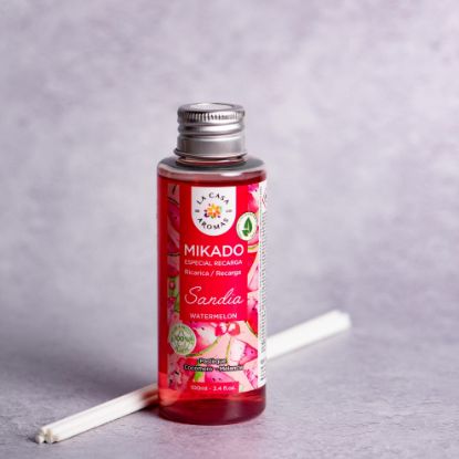Εικόνα της Αρωματικό χώρου με sticks καρπούζι 100ml