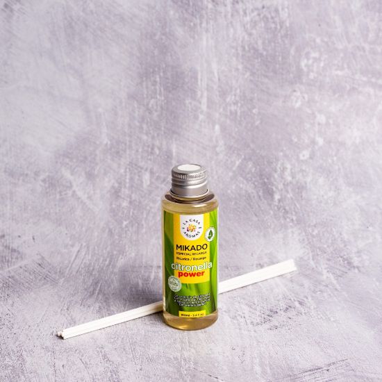 Εικόνα της Αρωματικό χώρου με sticks Citronella 100ml