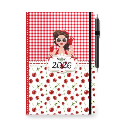 Εικόνα της HMEPHΣIO PALMARE 14X21 ΛAΣTIXO/ΣΤΥΛΟ