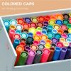 Εικόνα της Ohuhu Art Markers Σετ 100 Μαρκαδόρων με Βάση το Νερό Brush & Fineliner