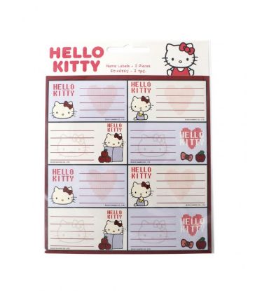 Εικόνα της 16 ΕΤΙΚΕΤΕΣ HELLO KITTY