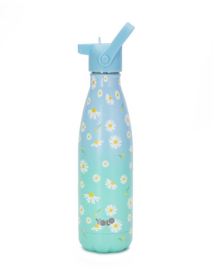 Εικόνα της ΜΕΤΑΛΛΙΚΟ ΘΕΡΜΟΣ ΜΕ ΣΤΟΜΙΟ 500ML – FLOWER
