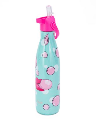 Εικόνα της ΜΕΤΑΛΛΙΚΟ ΘΕΡΜΟΣ ΜΕ ΣΤΟΜΙΟ 500ML – BubbleGum