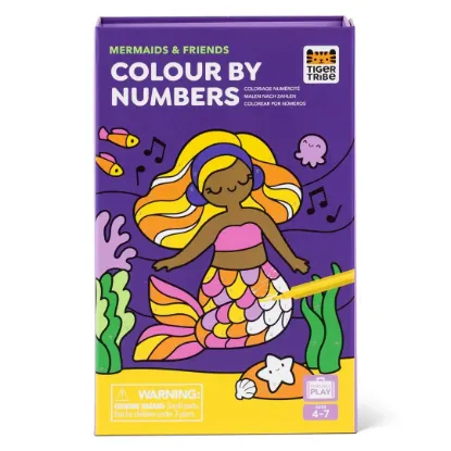Εικόνα της ΣΕΤ ΔΡΑΣΤΗΡΙΟΤΗΤΩΝ – Colour by Numbers Mermaids and Friends