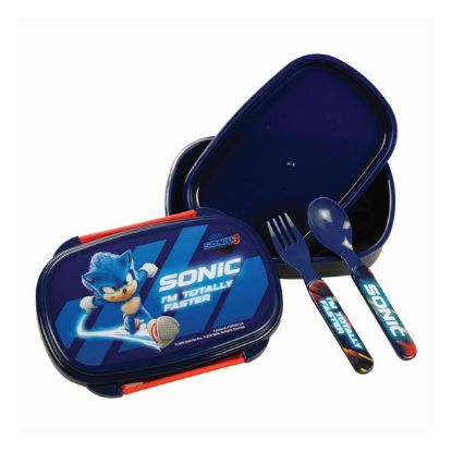 Εικόνα της Δοχείο Φαγητού Με Κουτάλι/Πιρούνι, Sonic 3 the Hedgehog