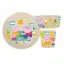 Εικόνα της Crockery Set Koziol Children Bio-Circular Connect Peppa Pig White (3-piece)