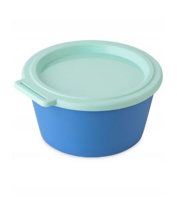 Εικόνα της ΦΑΓΗΤΟΔΟΧΕΙΟ ΜΕ ΚΑΠΑΚΙ KOZIOL NORA BOX 700mL STRONG BLUE - SWEET GREEN
