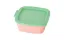 Εικόνα της Koziol bowl with lid NORA BOX 750ml sweet pink / mid green