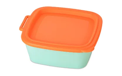 Εικόνα της Koziol bowl with lid NORA BOX 750ml sweet green / strong coral