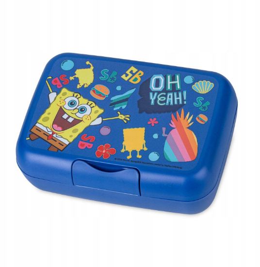 Εικόνα της Δοχείο φαγητού με 2 δοχεία Pascal Ready Mini SpongeBob