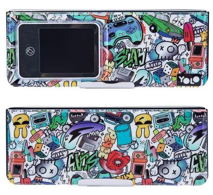 Εικόνα της Retro Κασετίνα Με LCD Οθόνη Cremlis Yolo Black Graffiti