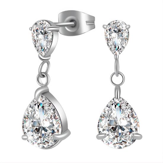 Εικόνα της Earrings, Stainless Steel