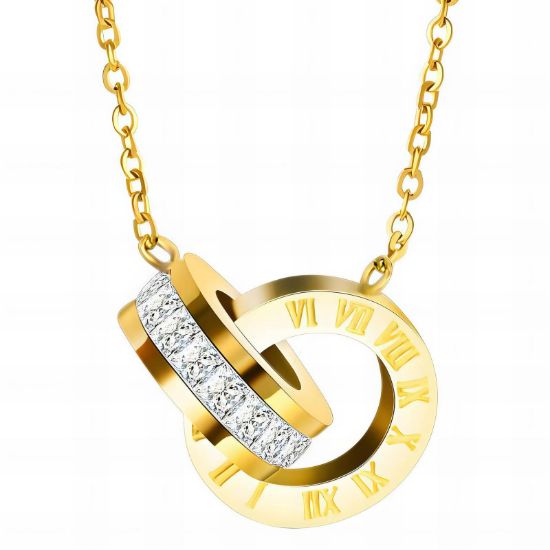 Εικόνα της Necklace, 18K Gold Plated Steel