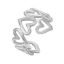 Εικόνα της "Hearts" Ring, Stainless Steel