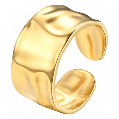 Εικόνα της Ring, 18K Gold Plated Steel
