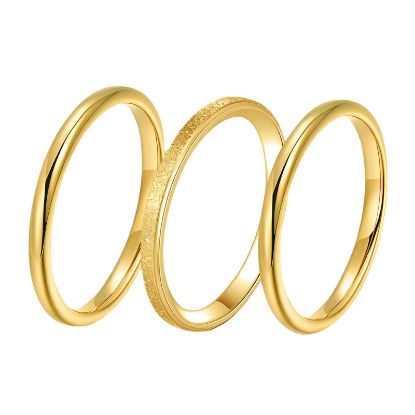 Εικόνα της Ring, 18K Gold Plated Steel