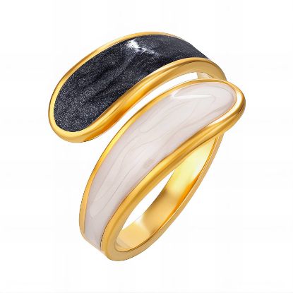 Εικόνα της Ring, 18K Gold Plated Steel