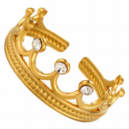 Εικόνα της Ring, 18K Gold Plated Steel