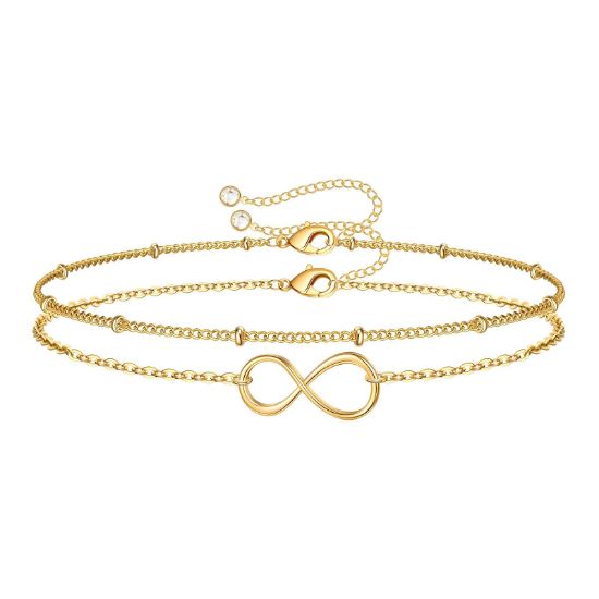 Εικόνα της Bracelet, 18K Gold Plated Steel