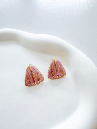Εικόνα της Pink Gold Earrings