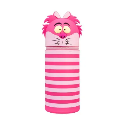 Εικόνα της 3D Κασετίνα Κύλινδρος 17εκ DISNEY Η Αλίκη στη Χώρα των Θαυμάτων Γάτος Τσέζαϊρ